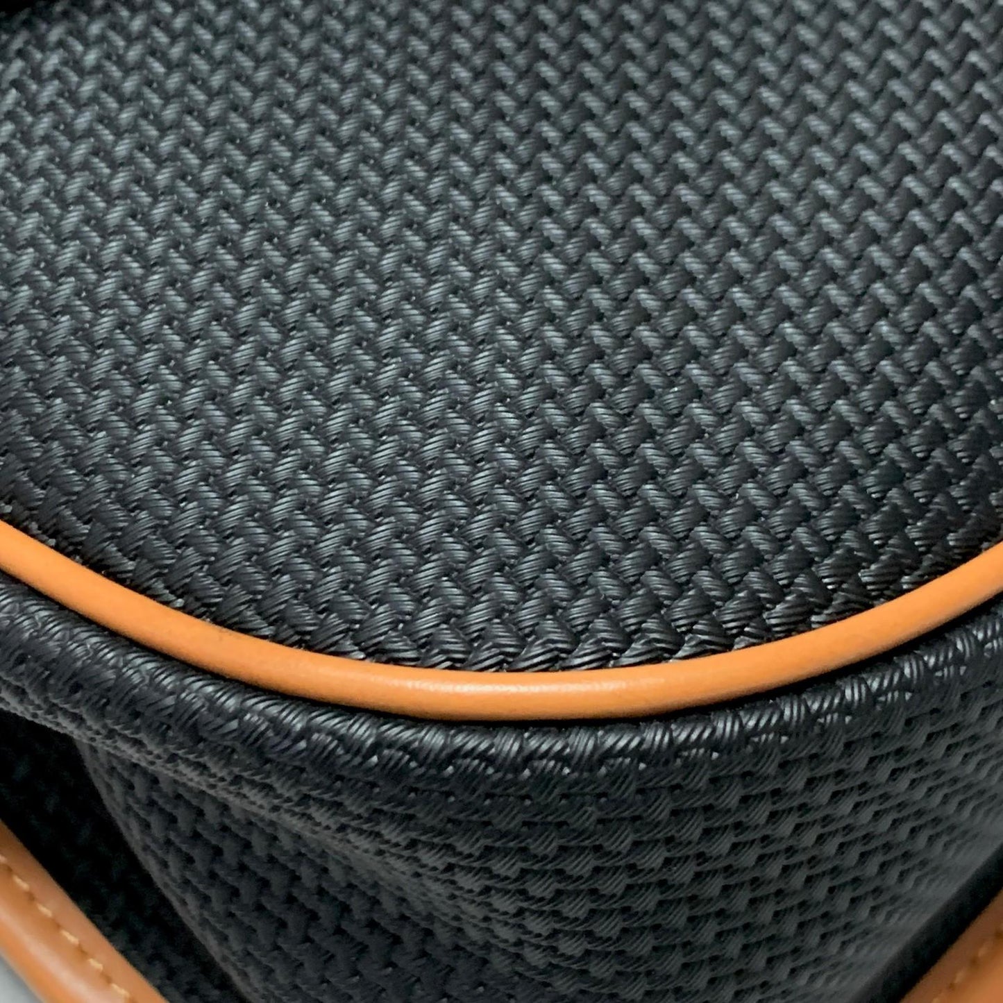 Saint Laurent Bag YSL Cassandra Shoulder Purse PVC Black Brown Gold Authentic