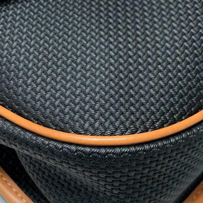 Saint Laurent Bag YSL Cassandra Shoulder Purse PVC Black Brown Gold Authentic