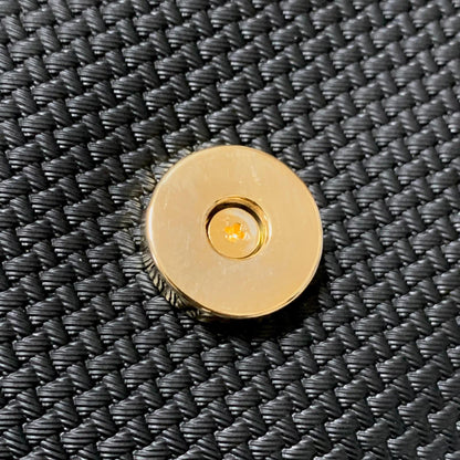 Saint Laurent Bag YSL Cassandra Shoulder Purse PVC Black Brown Gold Authentic