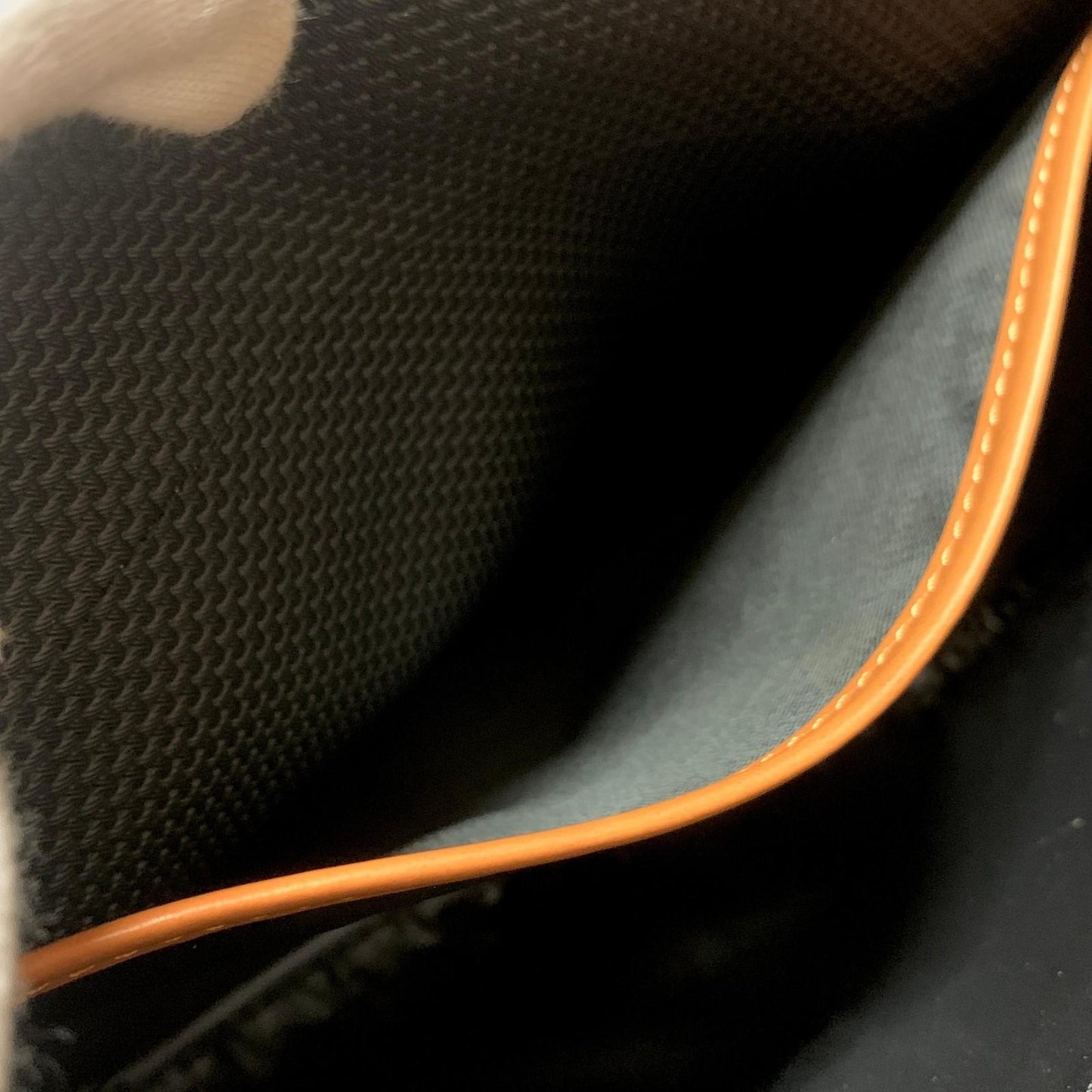 Saint Laurent Bag YSL Cassandra Shoulder Purse PVC Black Brown Gold Authentic