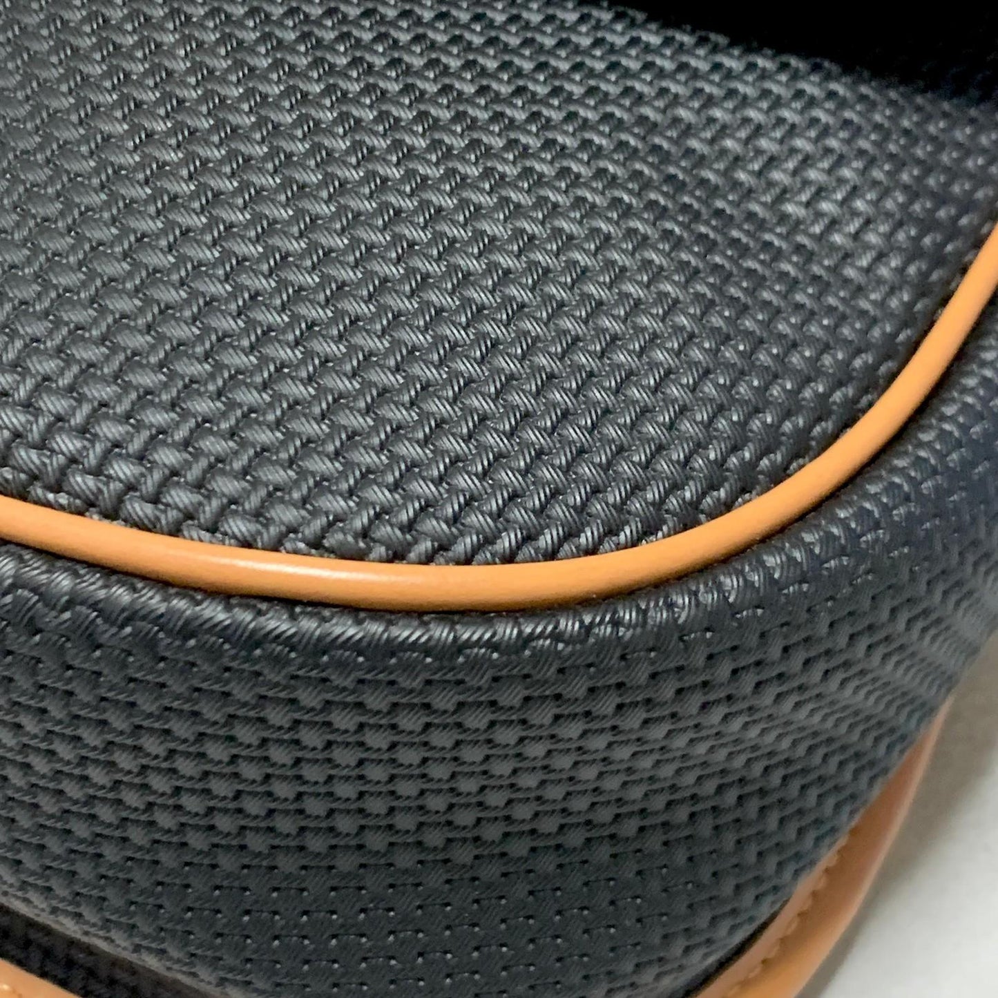 Saint Laurent Bag YSL Cassandra Shoulder Purse PVC Black Brown Gold Authentic