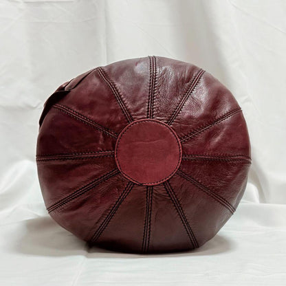 Valentino Garavani Hand Bag Tote Purse Rose Leather Bordeaux Authentic