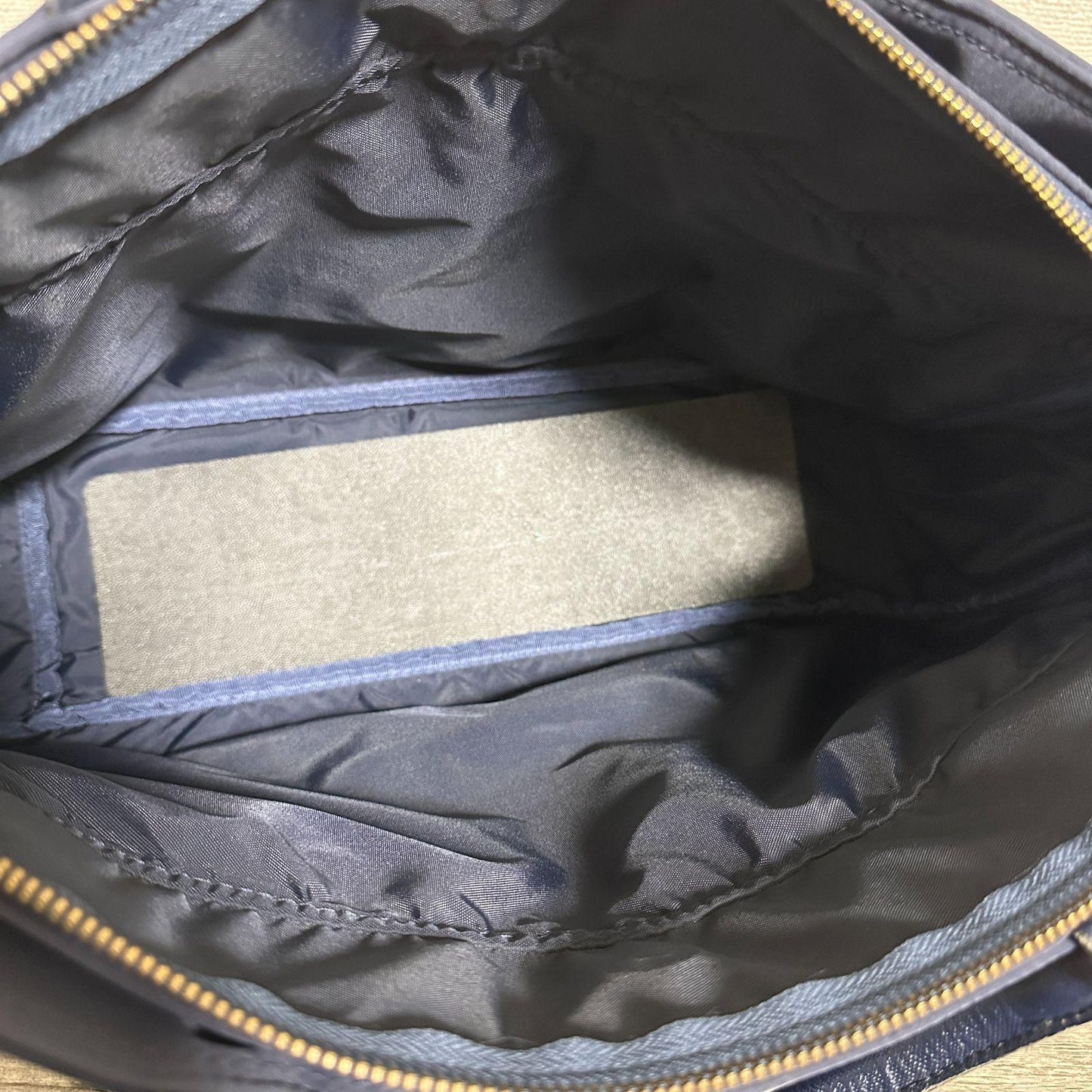 Valentino Garavani sport Hand Bag Tote Purse 2way Logo Navy Authentic