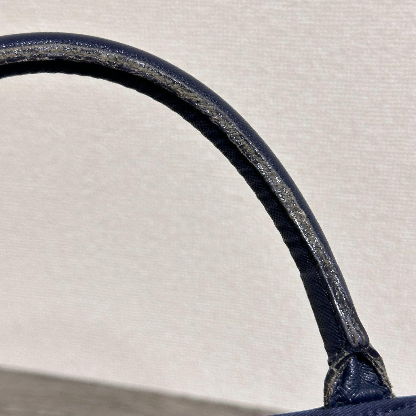 Valentino Garavani sport Hand Bag Tote Purse 2way Logo Navy Authentic