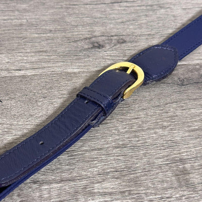 Valentino Garavani sport Hand Bag Tote Purse 2way Logo Navy Authentic