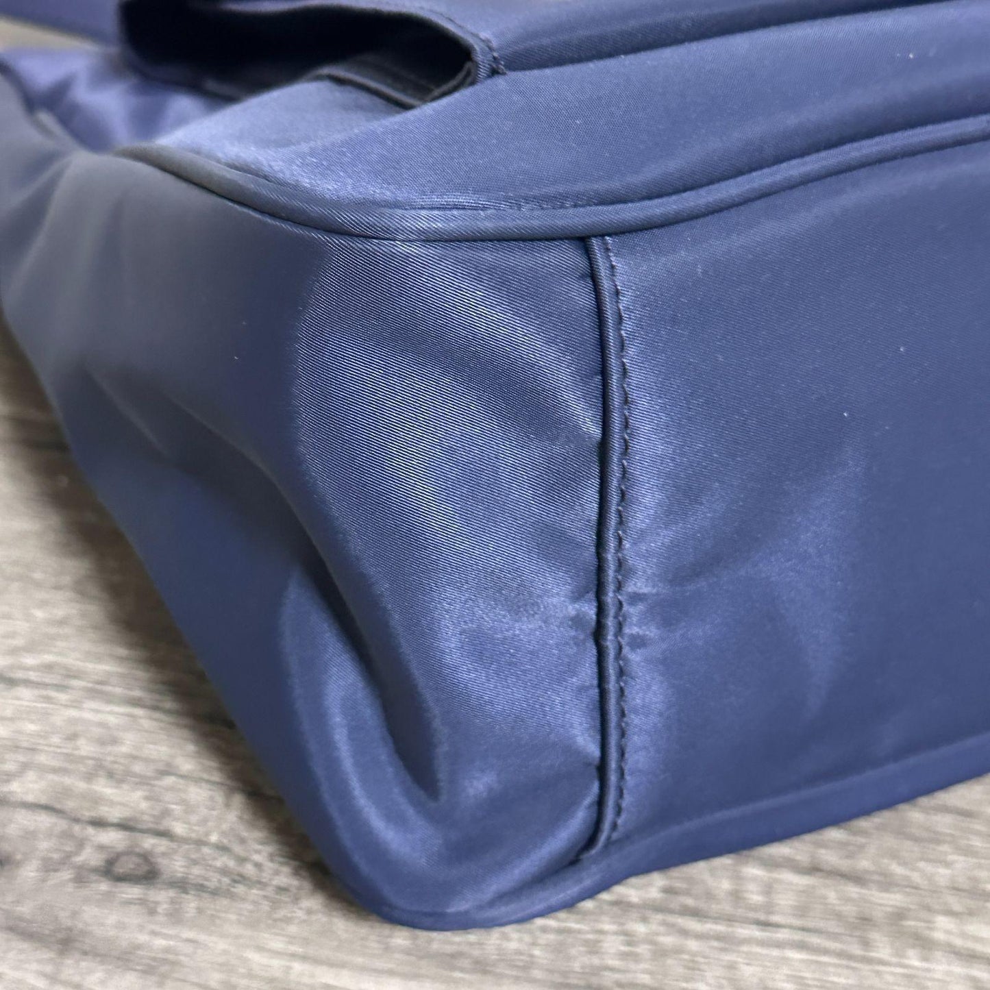 Valentino Garavani sport Hand Bag Tote Purse 2way Logo Navy Authentic