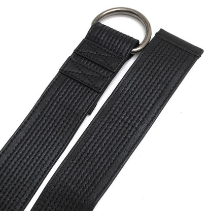 Saint Laurent Paris Hedi Slimane Men's Belt Leather Black Authentic