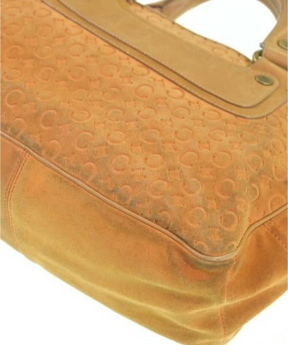 CELINE Hand Bag Tote Purse Boogie C Macadam Orange Authentic