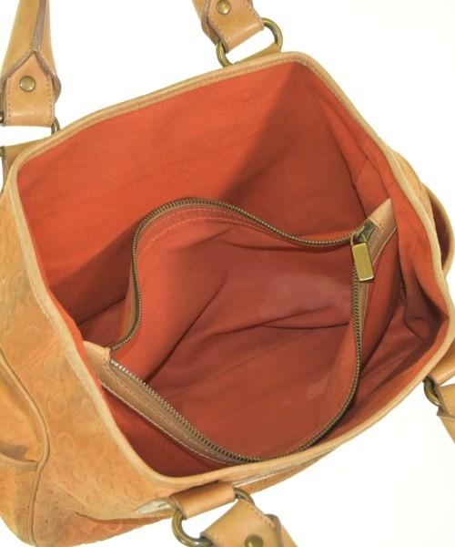 CELINE Hand Bag Tote Purse Boogie C Macadam Orange Authentic