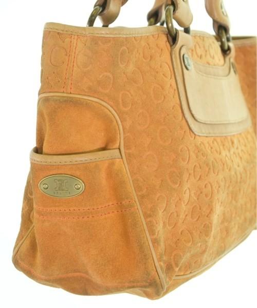 CELINE Hand Bag Tote Purse Boogie C Macadam Orange Authentic