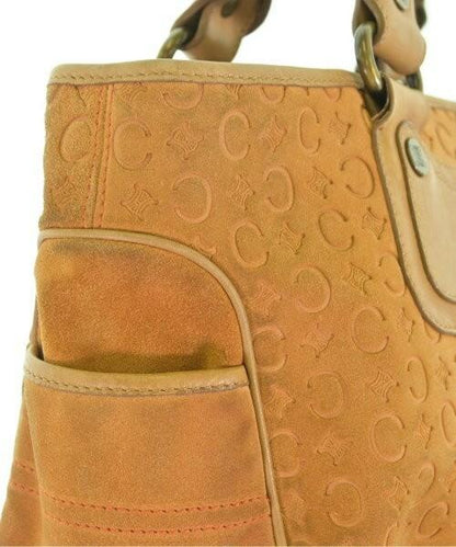 CELINE Hand Bag Tote Purse Boogie C Macadam Orange Authentic