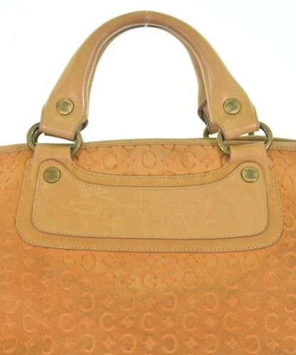 CELINE Hand Bag Tote Purse Boogie C Macadam Orange Authentic