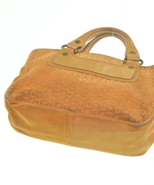 CELINE Hand Bag Tote Purse Boogie C Macadam Orange Authentic