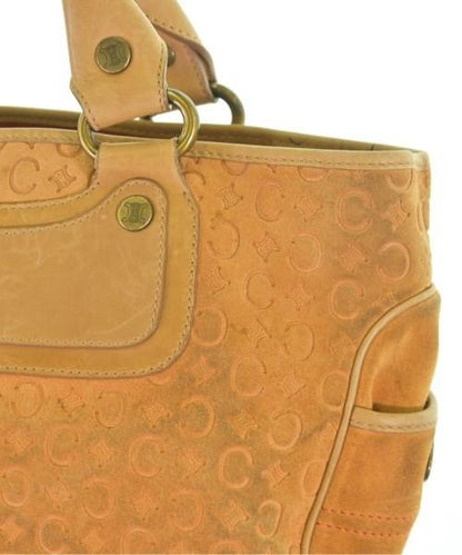 CELINE Hand Bag Tote Purse Boogie C Macadam Orange Authentic