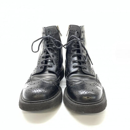 PRADA Zip-up Short Boots Shoes EU 36 US 6 Black Authentic