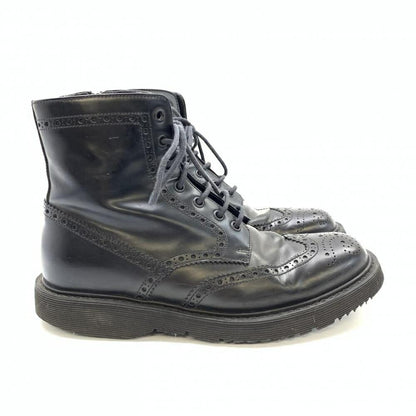 PRADA Zip-up Short Boots Shoes EU 36 US 6 Black Authentic