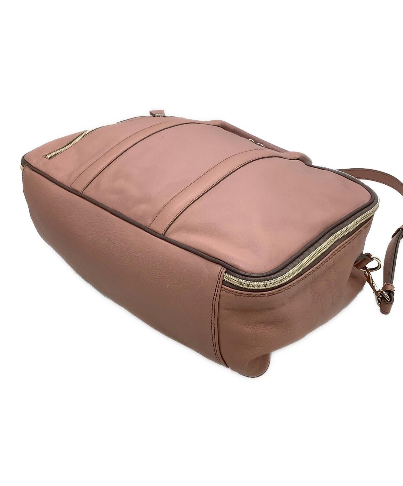 SEE BY CHLOE Hand Shoulder Bag Tote Purse 2way Pink Authentic