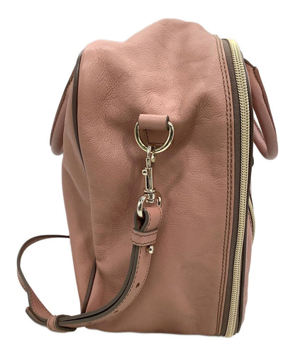 SEE BY CHLOE Hand Shoulder Bag Tote Purse 2way Pink Authentic