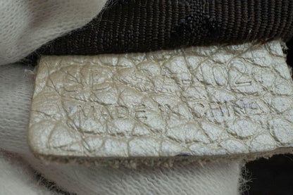 CELINE Hand Shoulder Bag Tote Purse Leather White Authentic