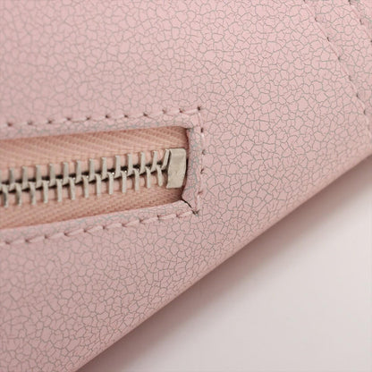 CELINE Hand Bag Tote Purse Boogie coated Leather Pink Authentic