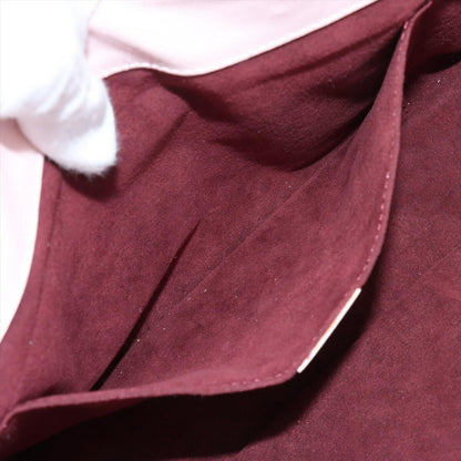 CELINE Hand Bag Tote Purse Boogie coated Leather Pink Authentic