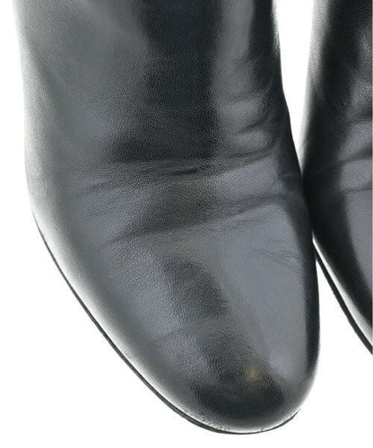 PRADA Short Boots Shoes EU 37 US 7 Black Authentic