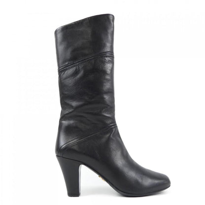 PRADA Boots Shoes EU 36 US 6 Black Authentic