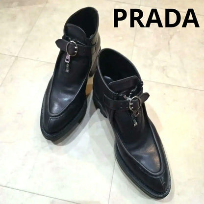 PRADA Short Boots Shoes EU 36 US 6 Authentic