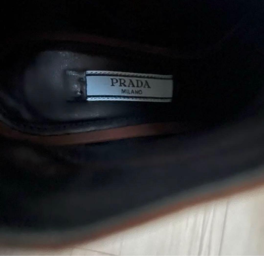 PRADA Short Boots Shoes EU 36 US 6 Suede Brown Authentic