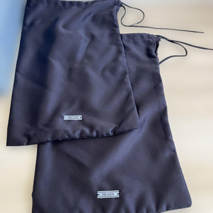 PRADA Sneakers Shoes Low-Cut EU 37.5 US 7.5 White Pink Authentic