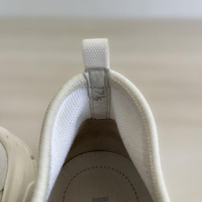 PRADA Sneakers Shoes Low-Cut EU 37.5 US 7.5 White Pink Authentic