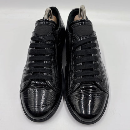 PRADA Sneakers Shoes Low-Cut EU 37 US 7 Black Authentic