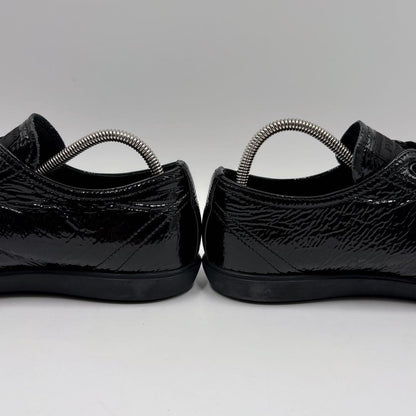 PRADA Sneakers Shoes Low-Cut EU 37 US 7 Black Authentic