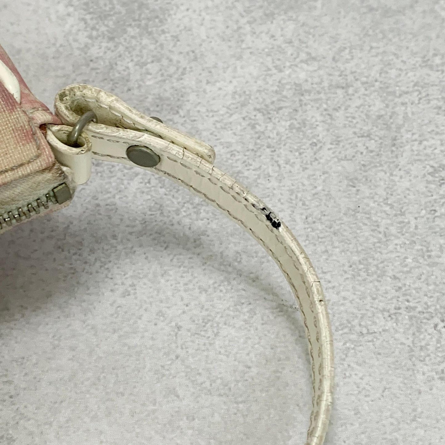 Christian Dior Saddle Bag Handbag Shoulder Trotter Accessory Pouch Purse PVC