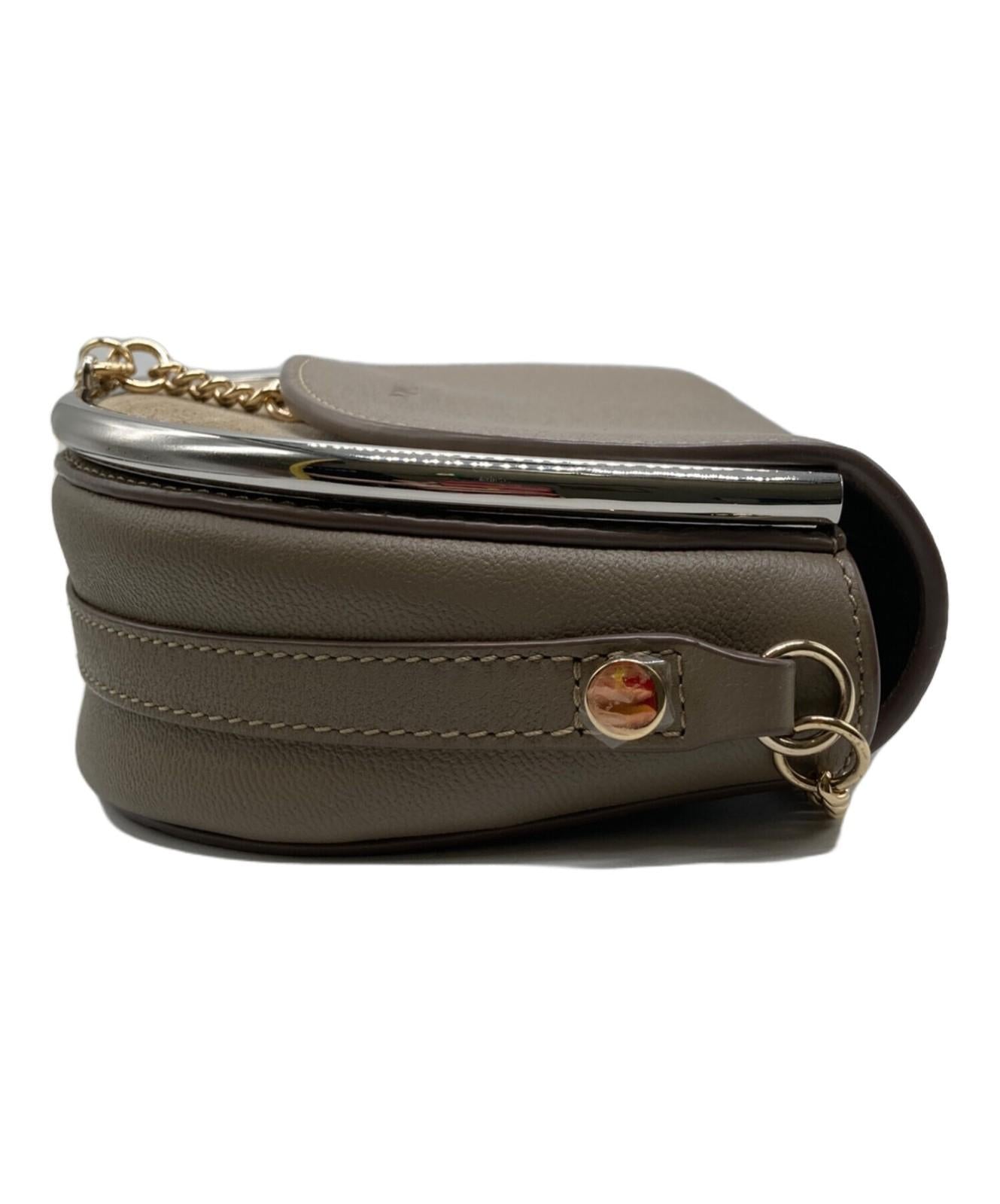 See By Chloe Shoulder Bag Purse Brown Authentic