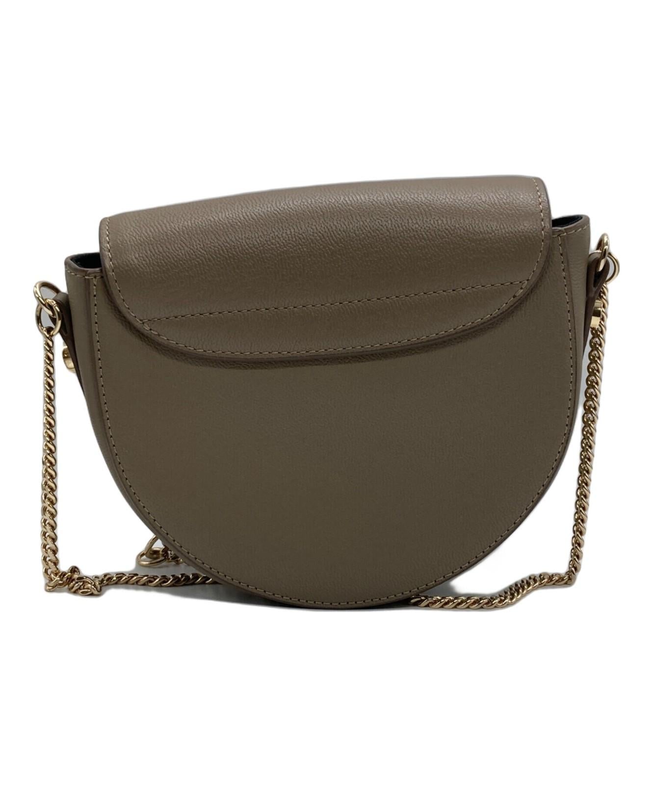 See By Chloe Shoulder Bag Purse Brown Authentic