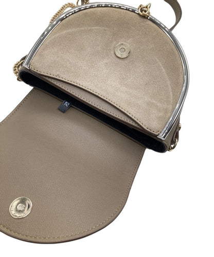 See By Chloe Shoulder Bag Purse Brown Authentic