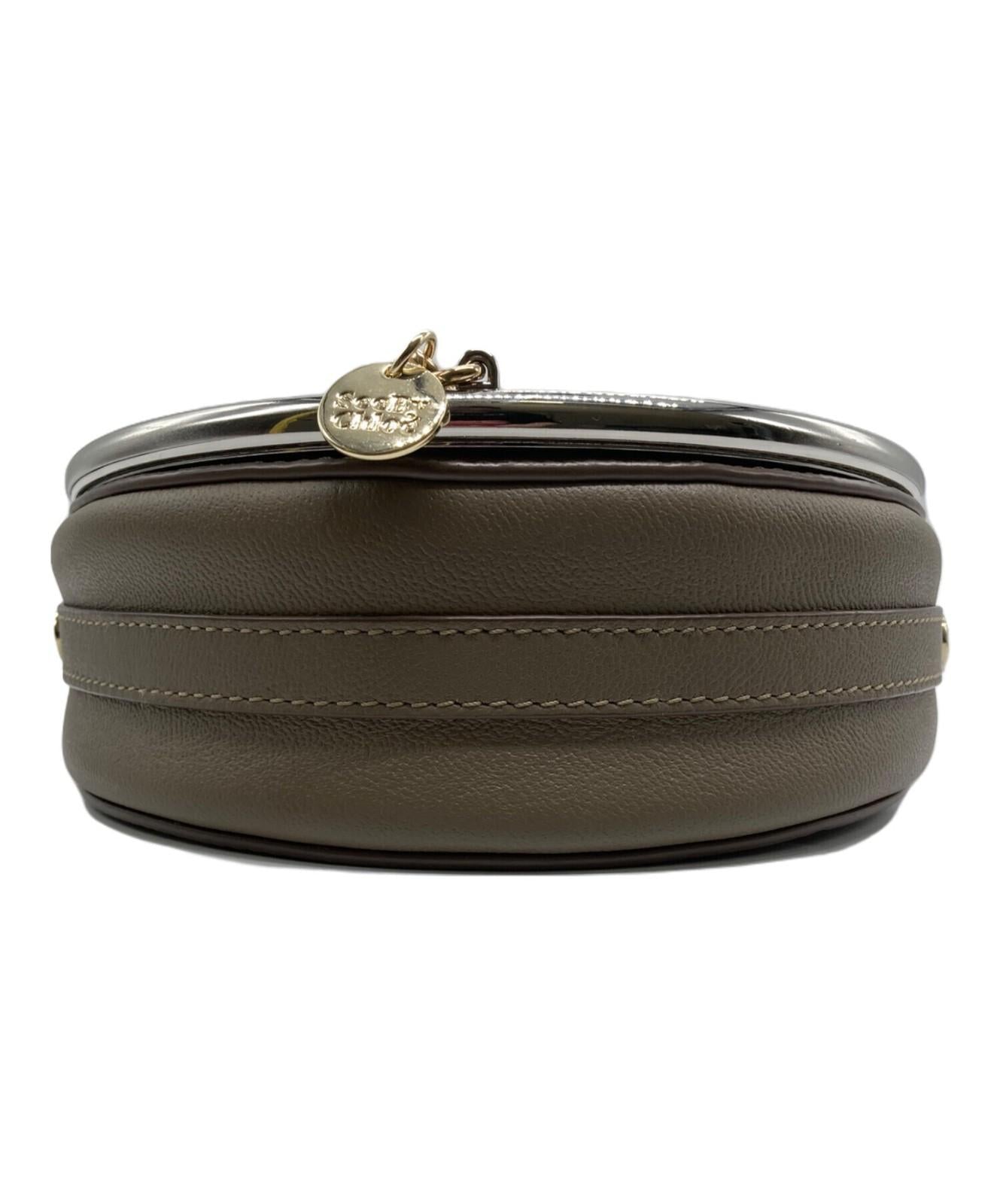 See By Chloe Shoulder Bag Purse Brown Authentic