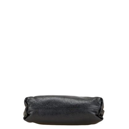 Chloe Hand Shoulder Bag Tote Purse 2way Leather Black Authentic