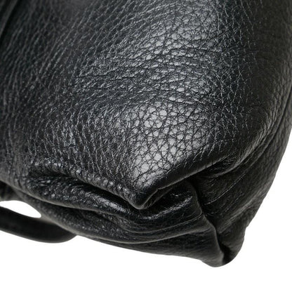 Chloe Hand Shoulder Bag Tote Purse 2way Leather Black Authentic