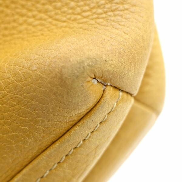 PRADA Hand Shoulder Bag Tote Purse Leather Camel Authentic