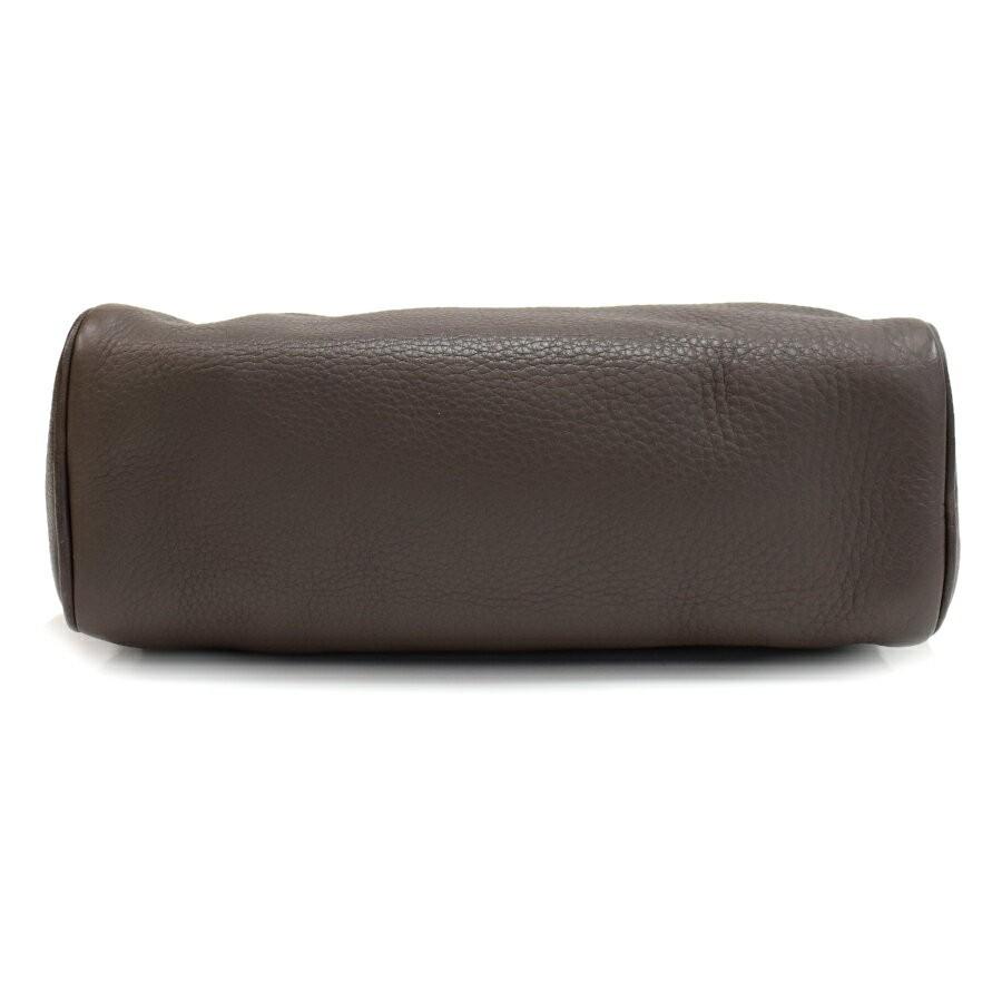 PRADA Shoulder Bag Purse Leather FUMO Authentic