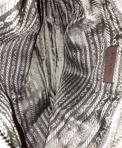 PRADA Hand Shoulder Bag Tote Purse 2way Brown Authentic