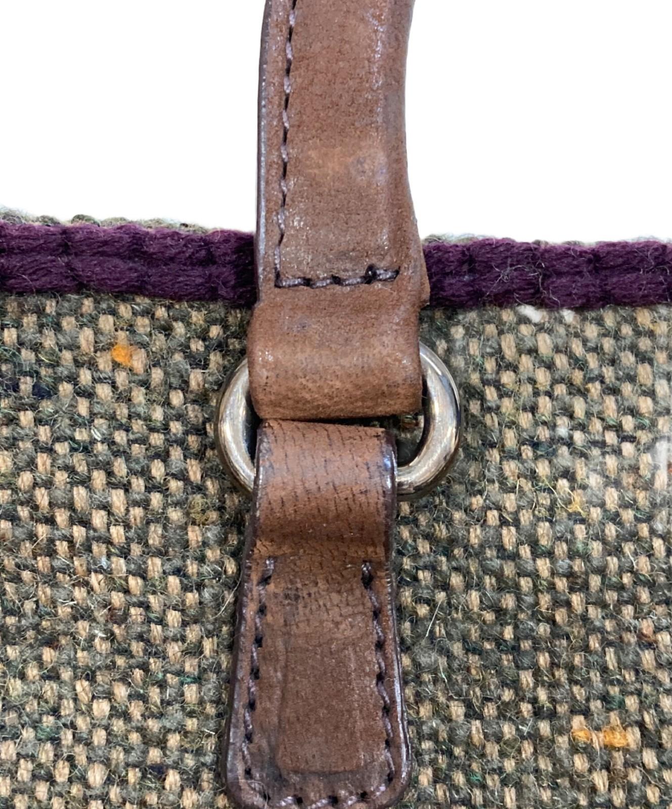 PRADA Hand Shoulder Bag Tote Purse 2way Brown Authentic