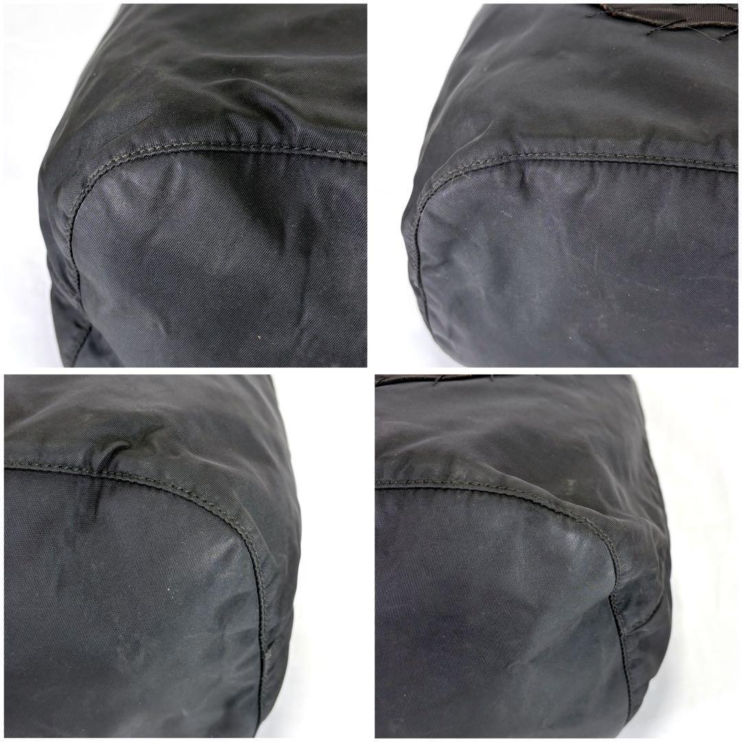 PRADA Shoulder Bag Purse Nylon Black Authentic