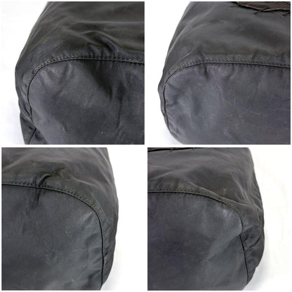 PRADA Shoulder Bag Purse Nylon Black Authentic