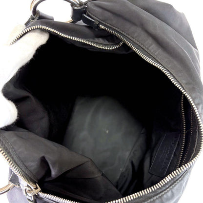 PRADA Shoulder Bag Purse Nylon Black Authentic