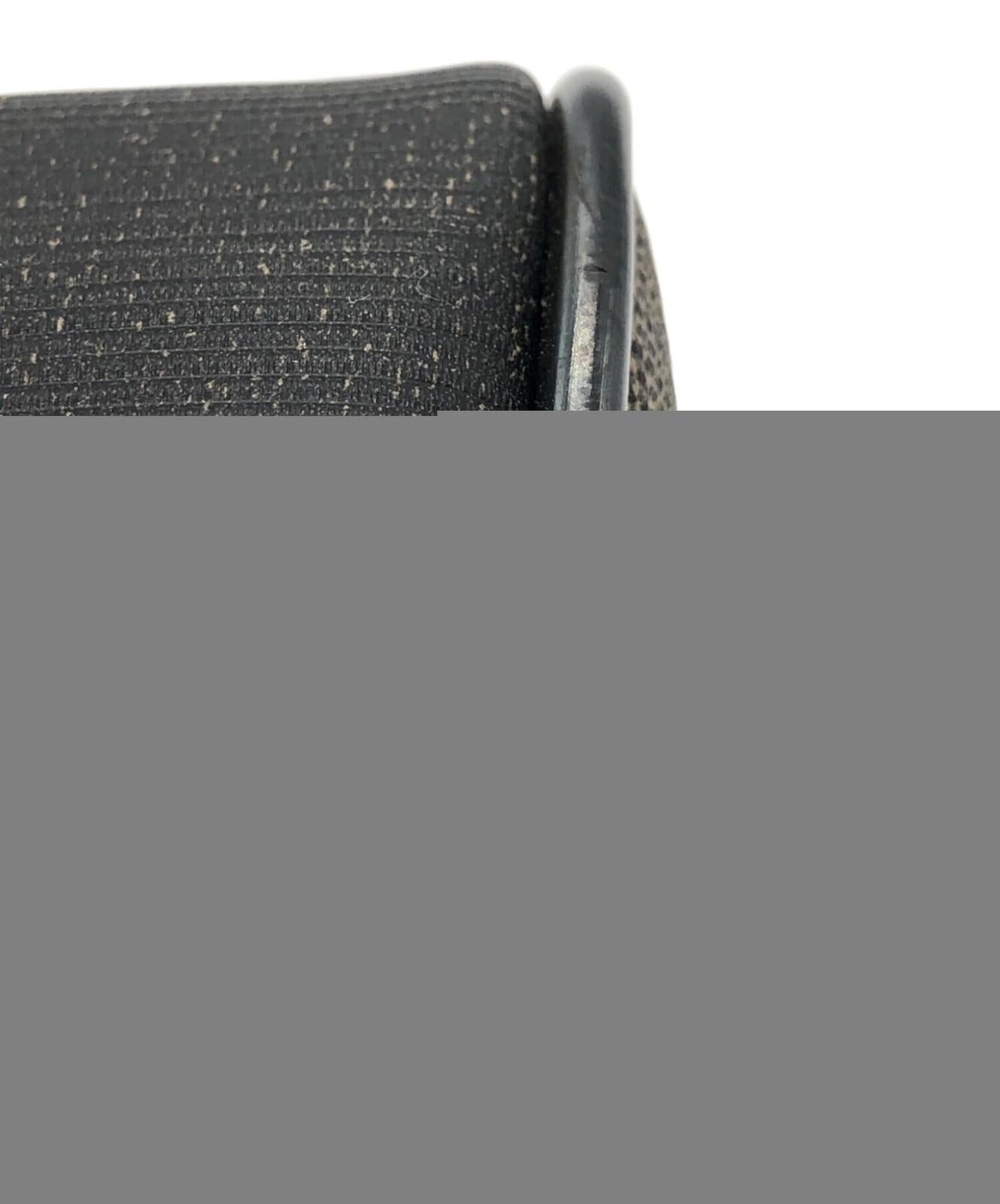 FENDI Clutch Bag Second Bag Pecan Brown Black Authentic