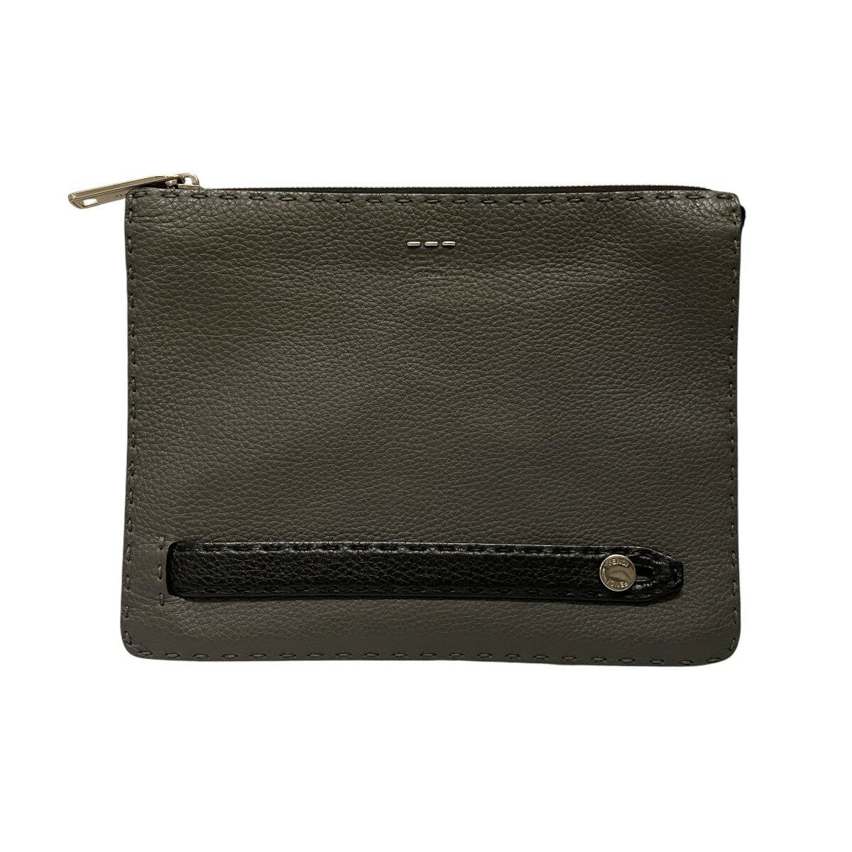 FENDI Clutch Bag Second Bag Selleria Authentic