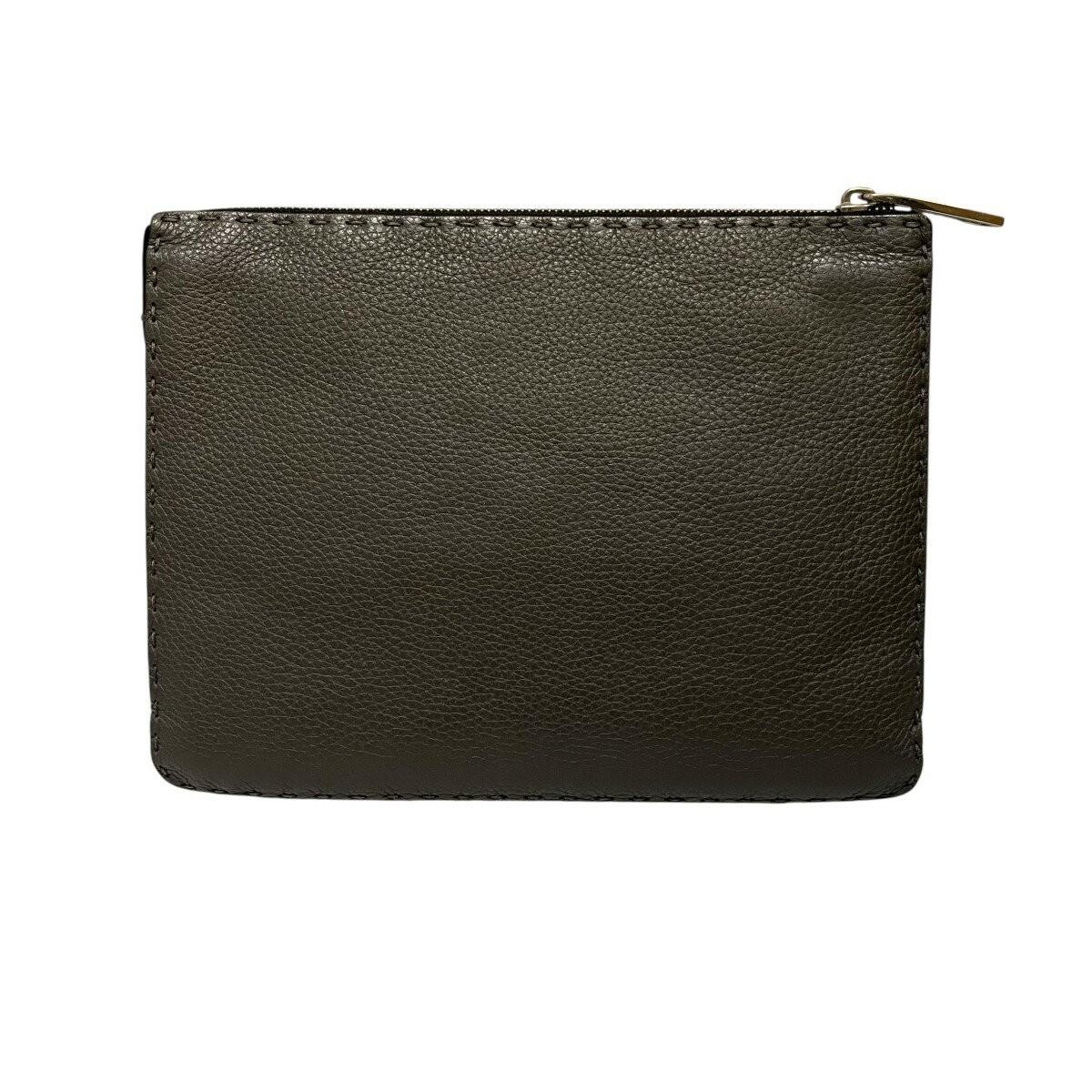 FENDI Clutch Bag Second Bag Selleria Authentic